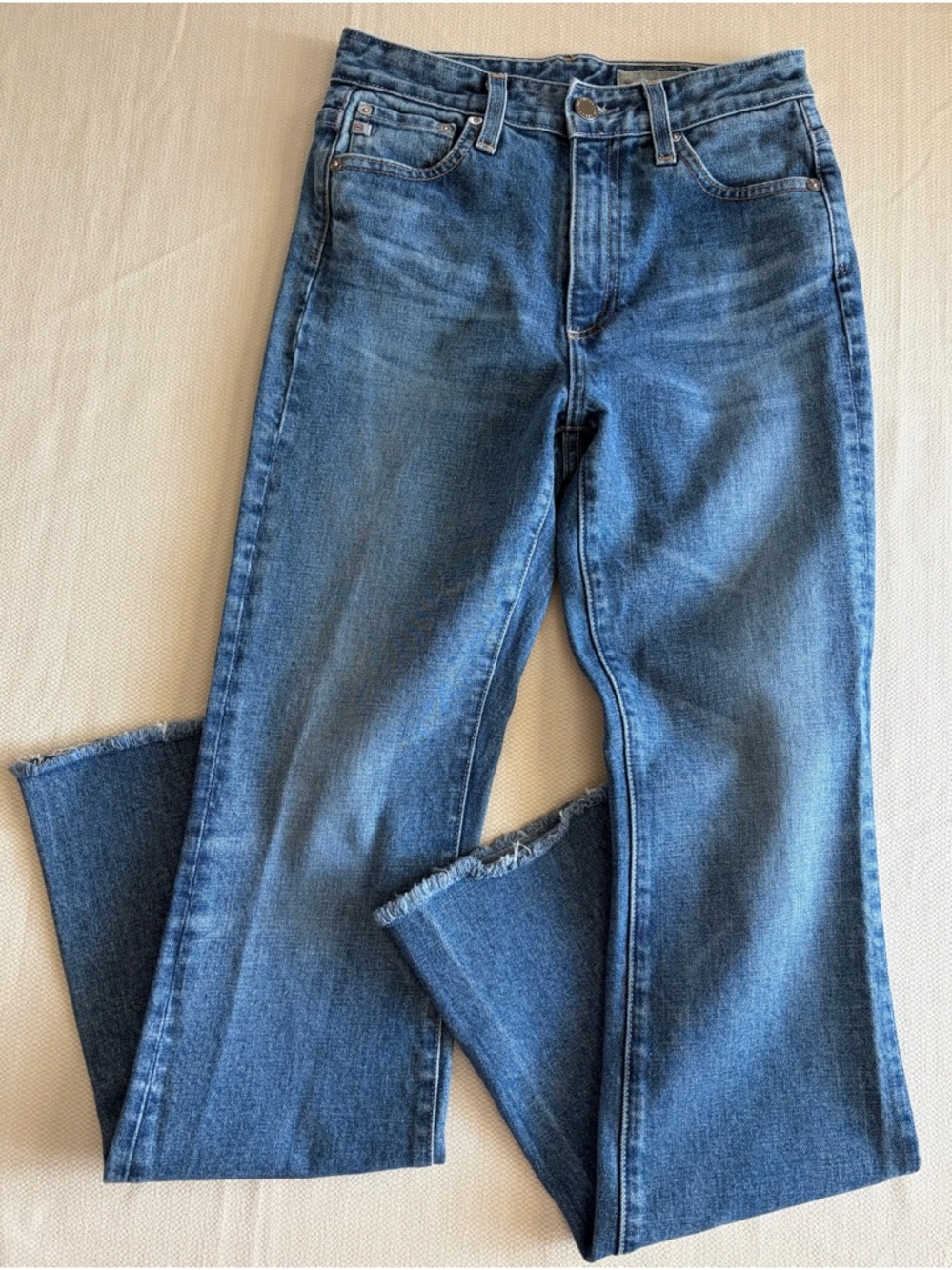 Adriano Goldschmied Boot Cut High-Rise Premium Denim Jeans Sz 25R EUC